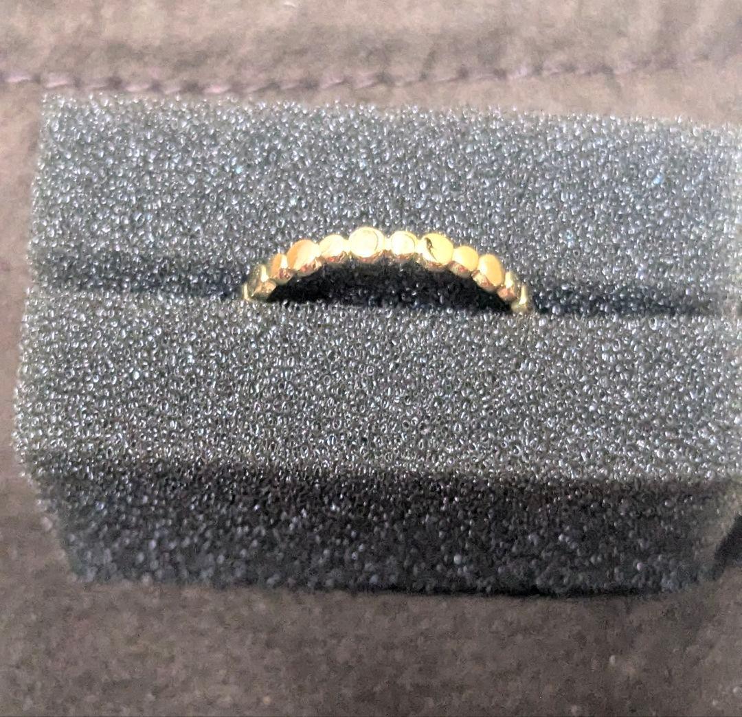 K18 YG ピンキーリング 7.5号