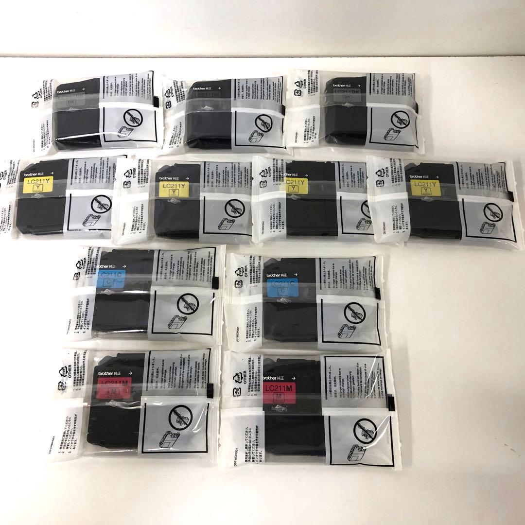brother ブラザー　純正インク LC211-4PK まとめて
