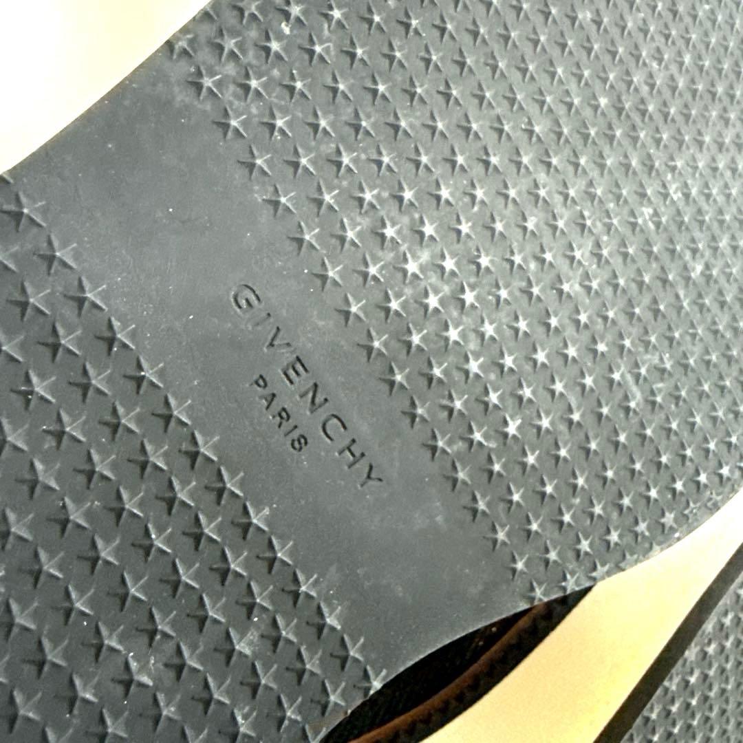 【極美品】GIVENCHYジバンシィブラックレザー フリンジ ローファー 厚底