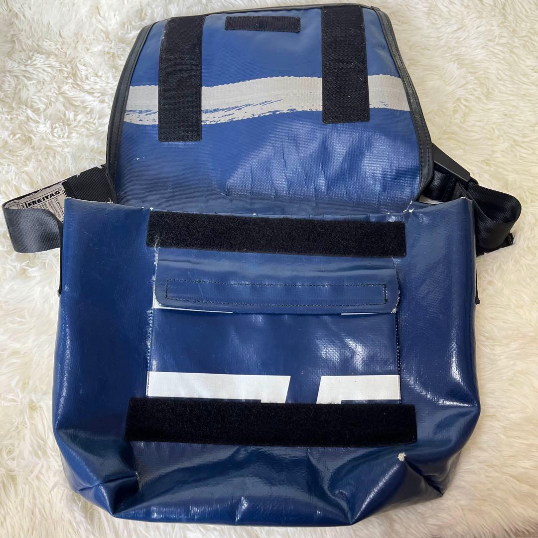 希少 フライターグ F14 DEXTER メッセンジャーバッグ ブルー