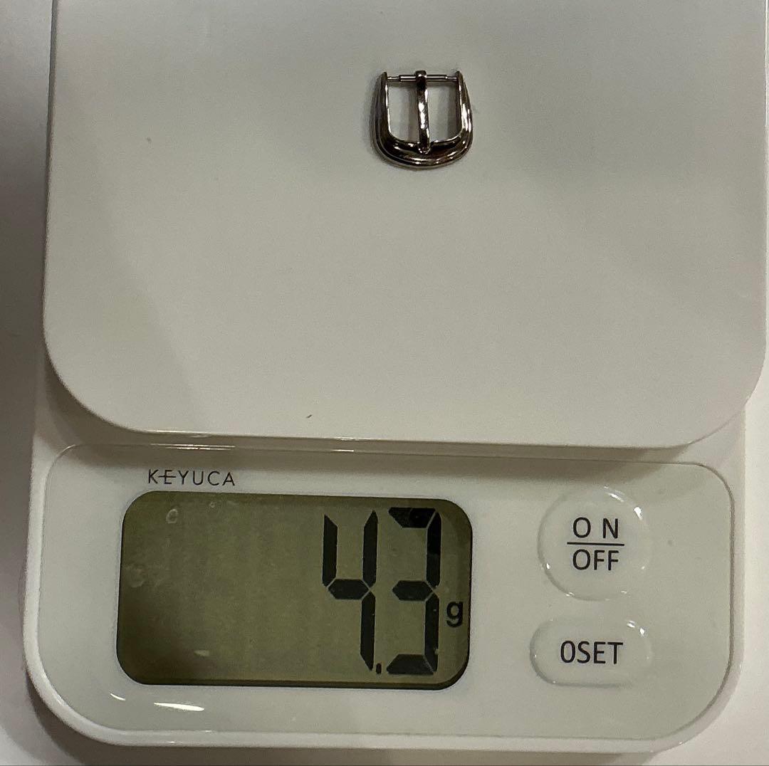 FRANCK MULLER 腕時計ベルト14mm用　 尾錠/ホワイトゴールド