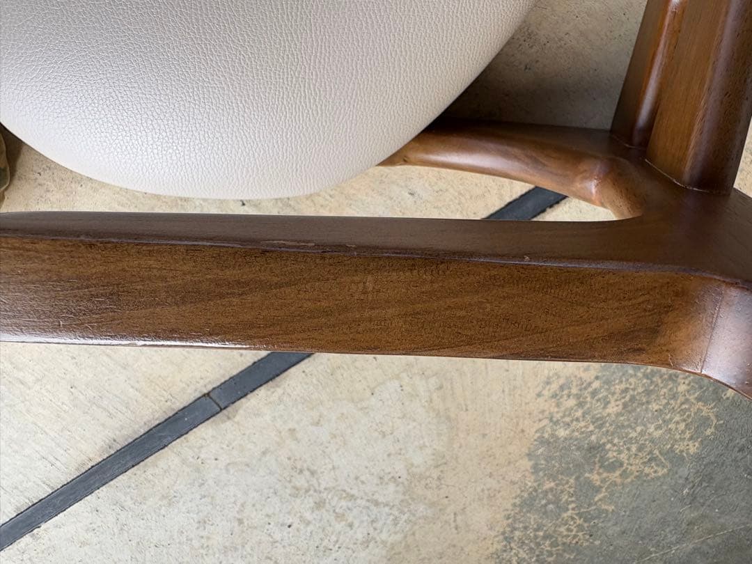 座椅子 起立木工 CAチェア 100R-BE キャスパーチェア