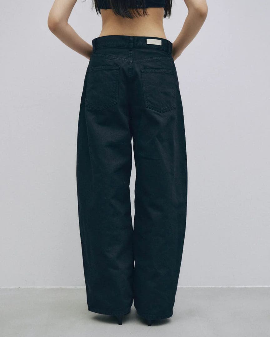 JSELF / 新品・未使用 Wide Loose Denim BLACK 25