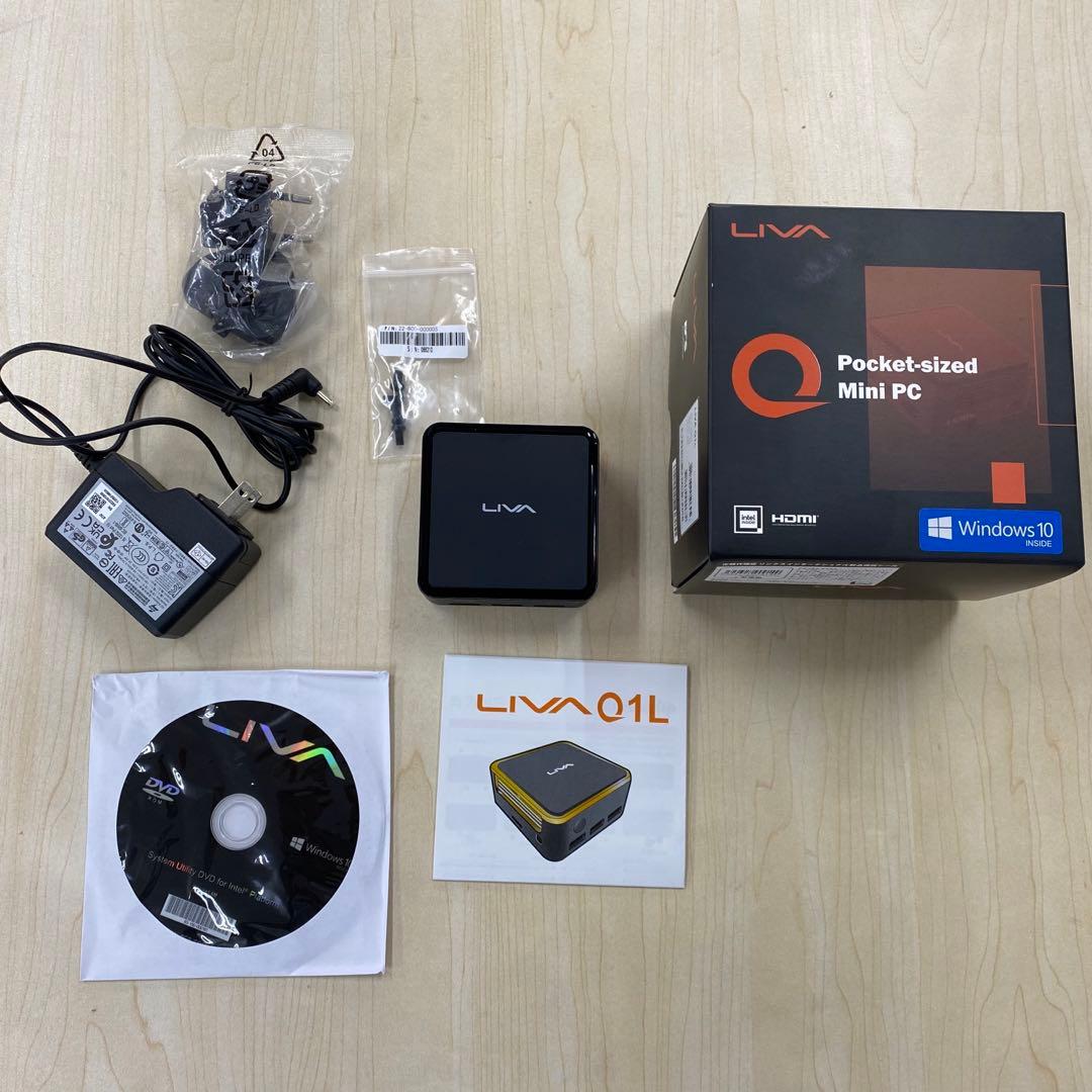 ミニパソコン LIVAQ1L Windows10Pro