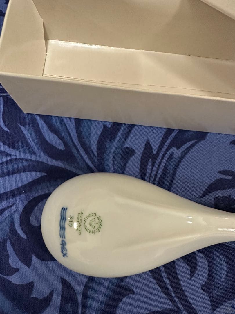 ロイヤルコペンハーゲン　ブルーパルメッテ　スプーン（レンゲ）3本