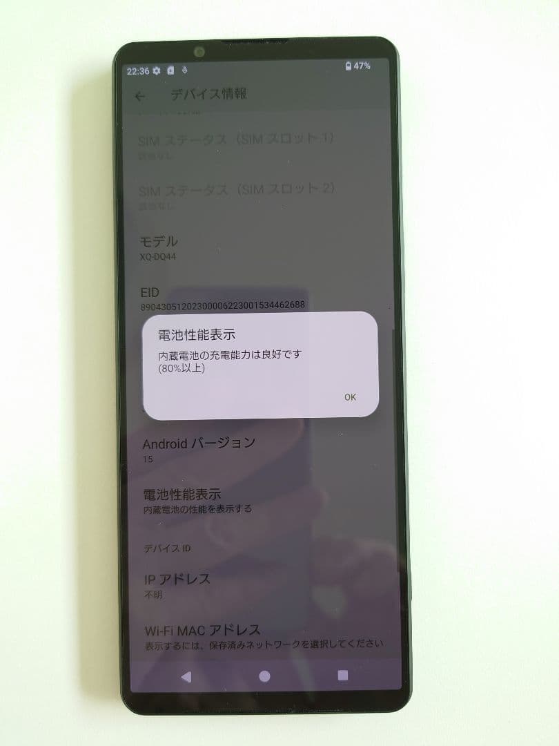 Xperia 1 V Simフリー版 XQ-DQ44 512GB カーキグリーン