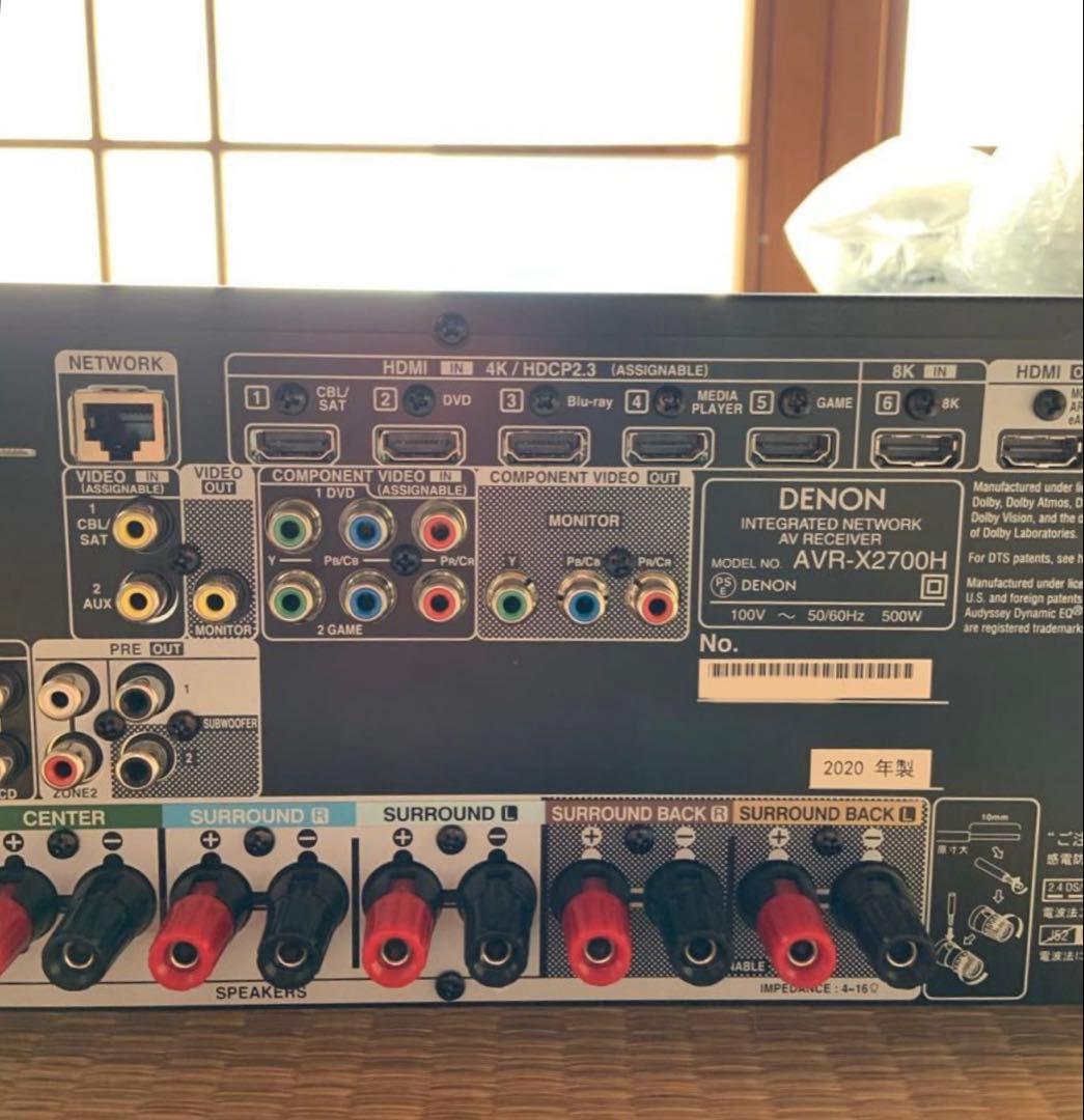 DENON AVR-X2700H AVアンプ