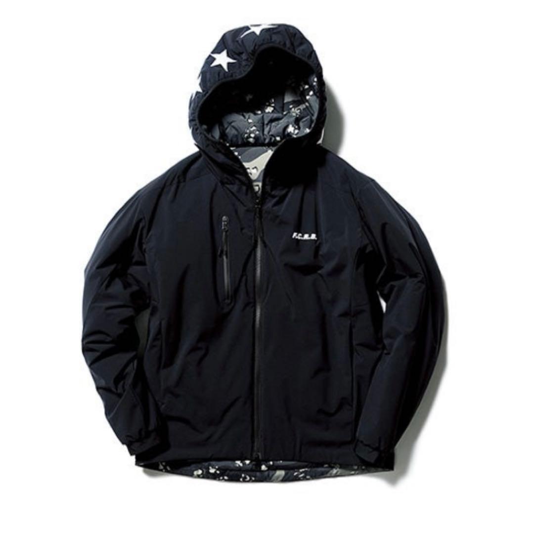 F.C.Real Bristol リバーシブルナイロンジャケット ダークグレー