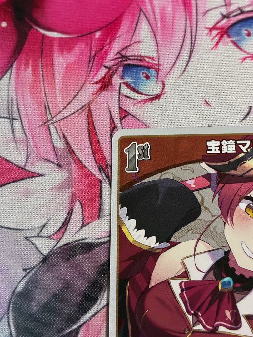 ホロライブカード 宝鐘マリン　1st プロモカード