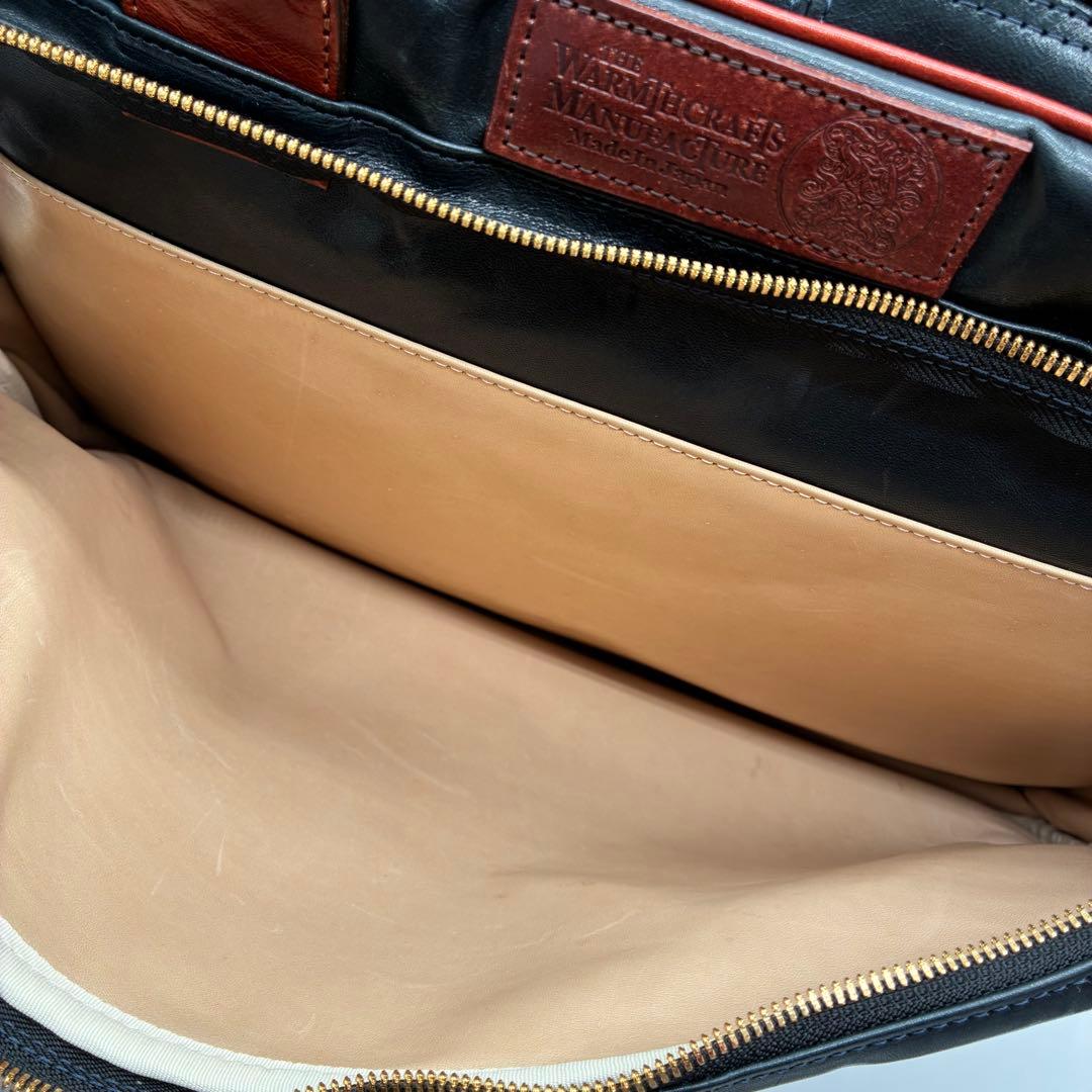 極美品✨ ウォームスクラフツマニフェクチャー ビジネスバッグ 2way