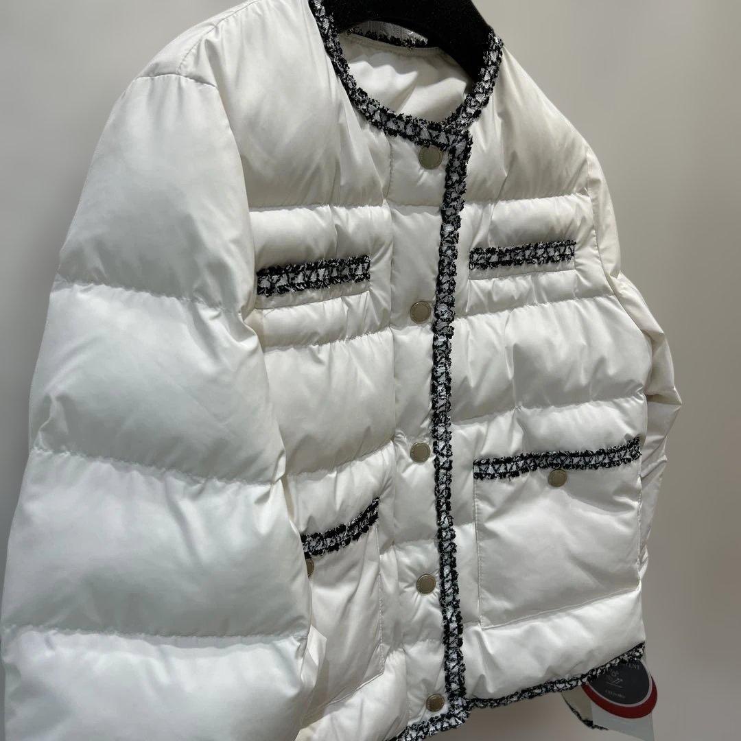 新品❤️セルフォード❤️ダウントリムデザインキルティングジャケット