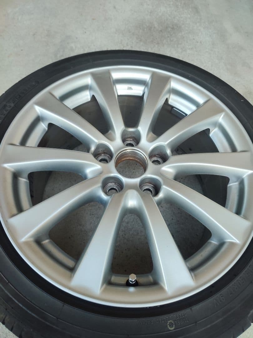 レクサス IS 純正ホイール 17インチ＋タイヤ（215/50/17）4本セット