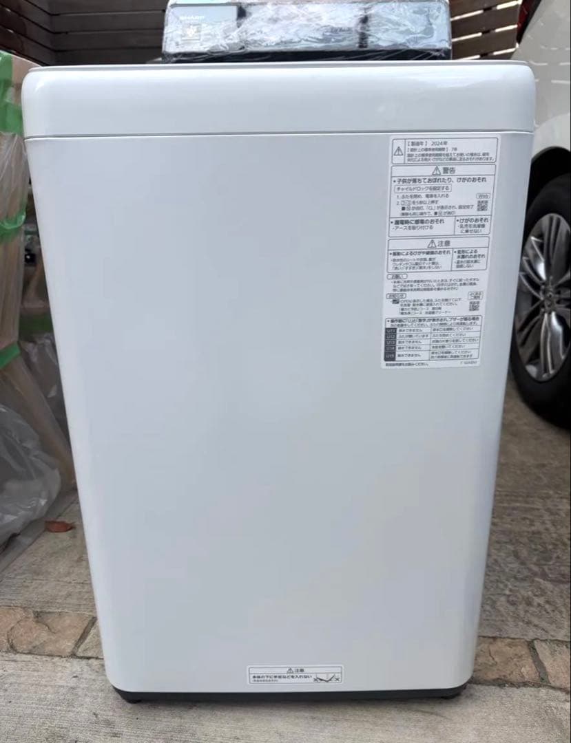 美品【2024年製】パナソニック NA-F5B2 全自動洗濯機 5kg