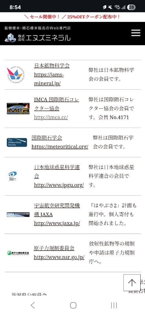 火星隕石 NWA 14243 0.97g