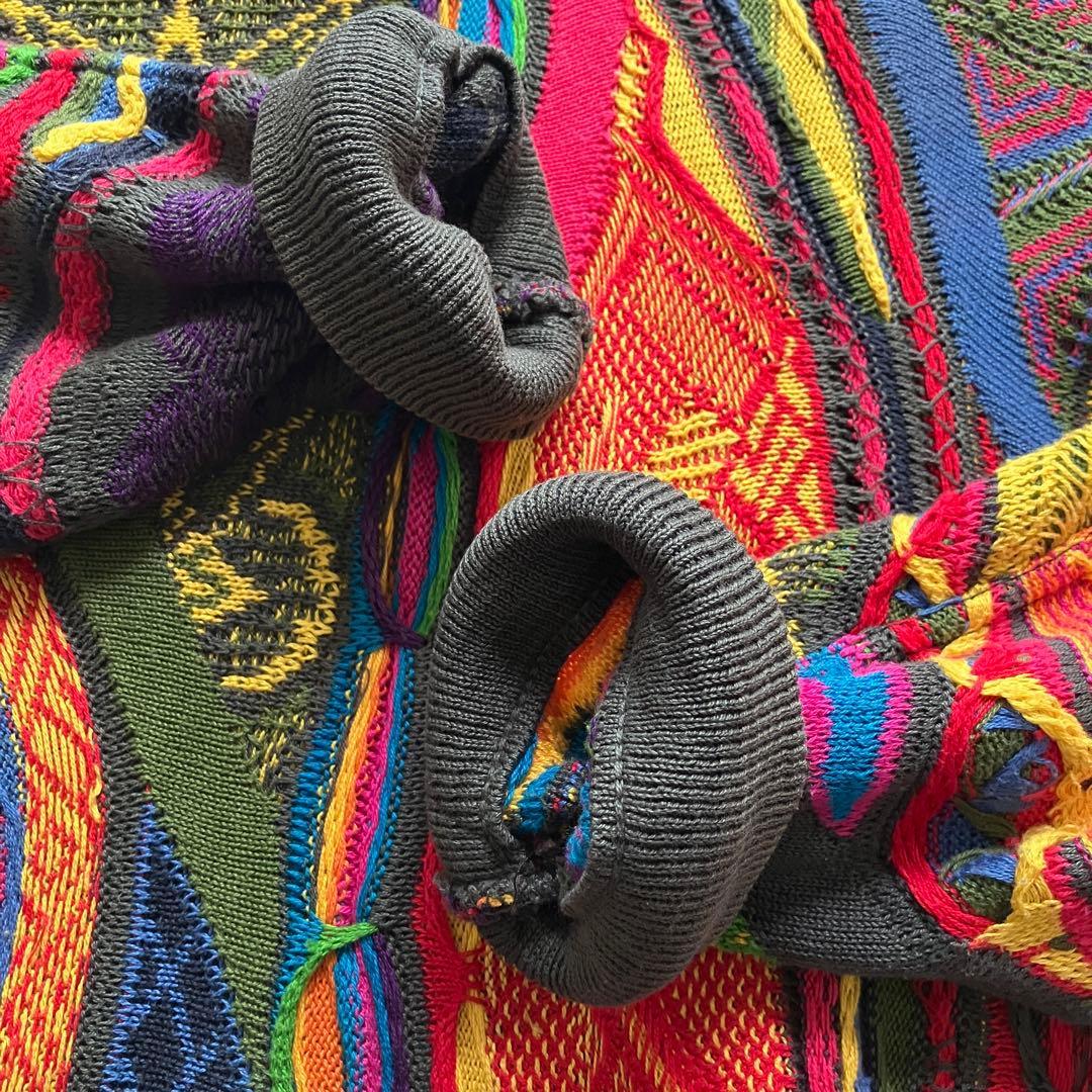 COOGI 3Dニット セーター 白タグ コットン100% オーストラリア製