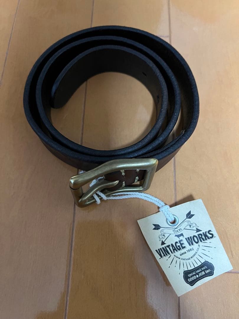 VINTAGE WORKS ベルト DH5679 29/74 ブロンズ