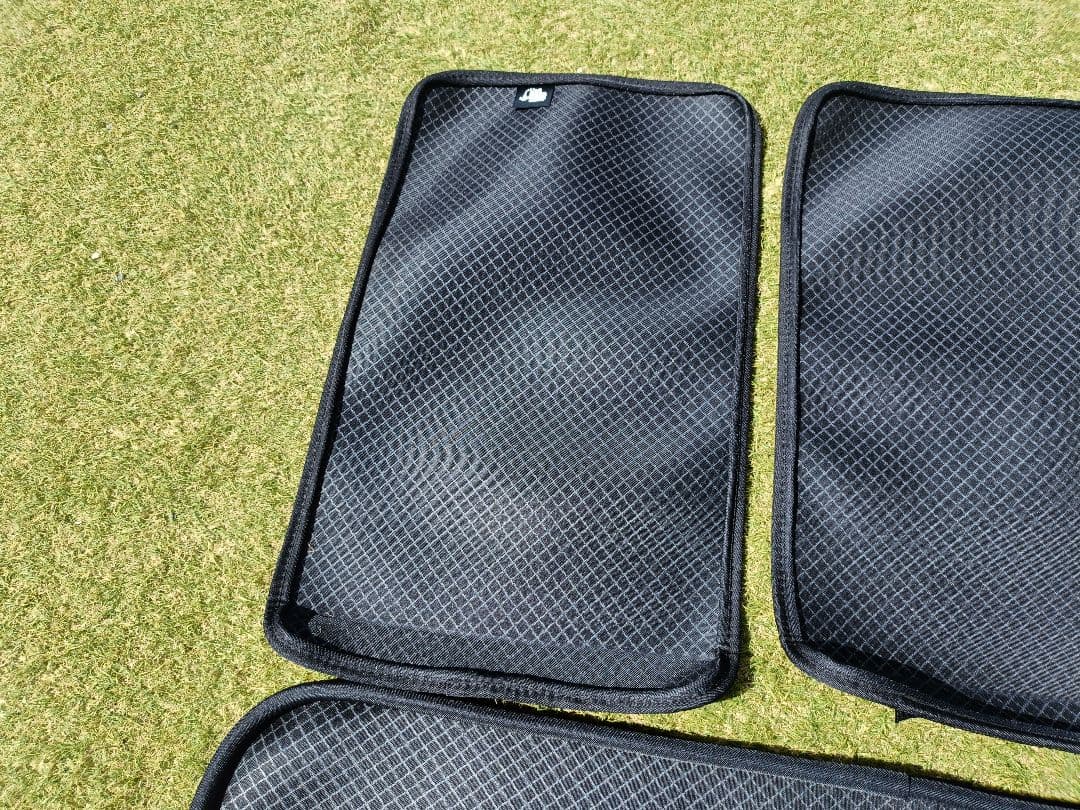 値下げ　80ハリアー　ラゲージマット3点セット　即日発送