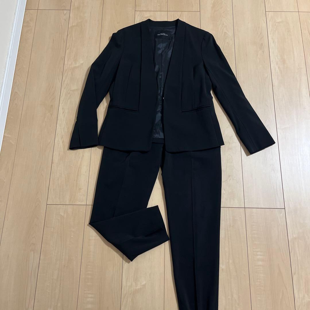 GREEN LABEL RELAXING ブラックパンツスーツ