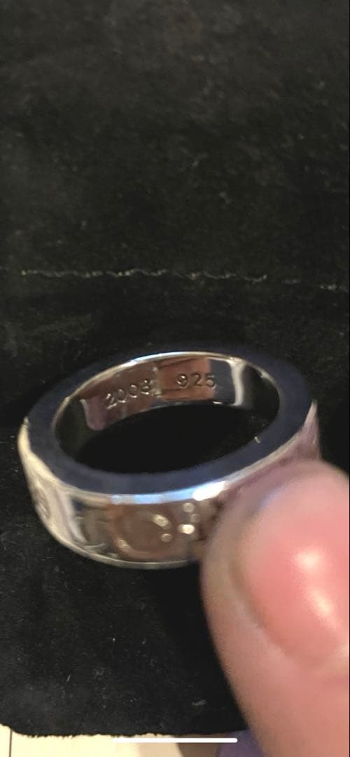 クロムハーツ 6mm スペーサーリング フォーエバー