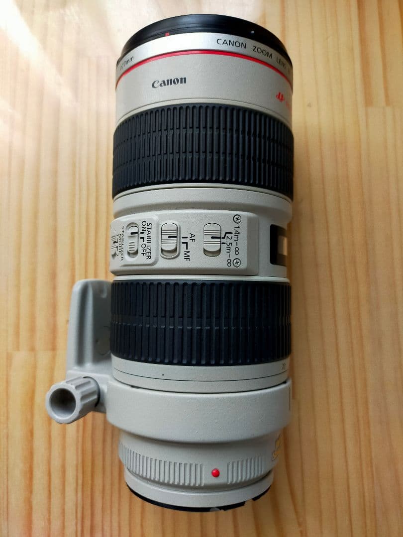 Canon キャノン EF 70-200mm F4L IS USM フード付き
