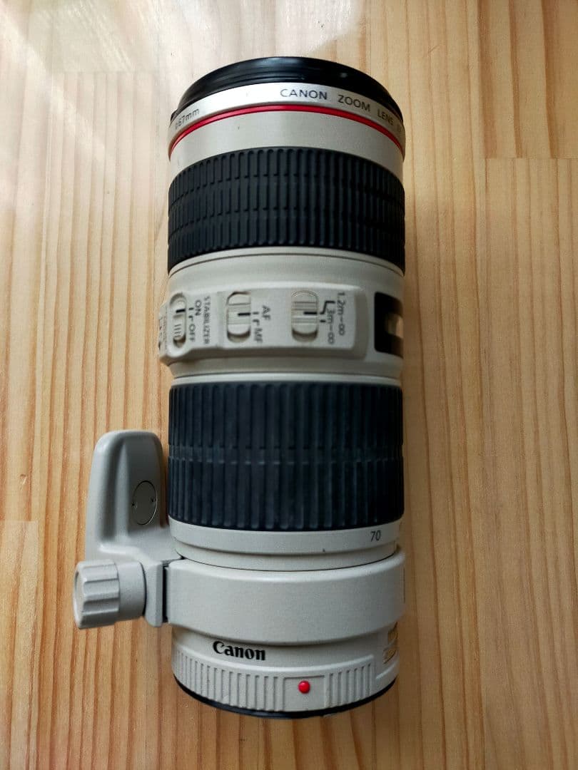 Canon キャノン EF 70-200mm F4L IS USM フード付き