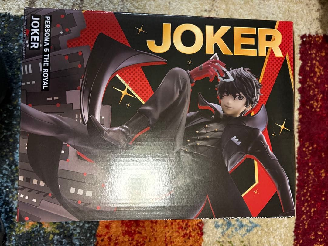 一番くじ ペルソナ5 ラストワン賞　ジョーカー フィギュア　おまけ付き
