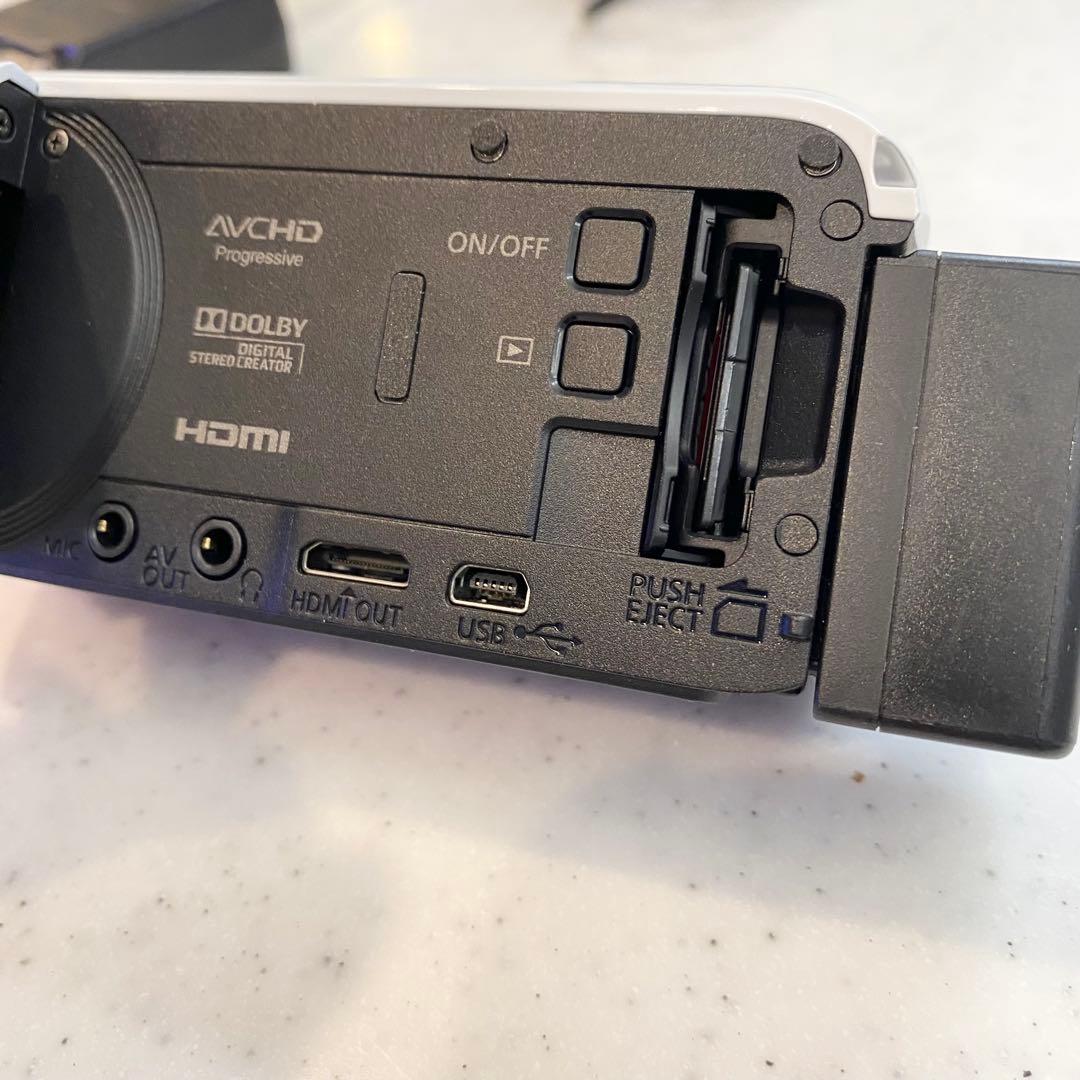 早い者勝ち！Canonキャノン ivis HF R62 ビデオカメラ希少ホワイト