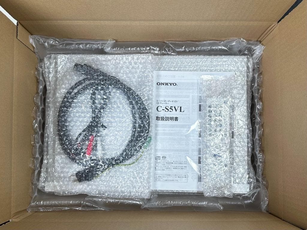 優良美品 ONKYO スーパーオーディオCD/CDプレーヤー C-S5VL(S)