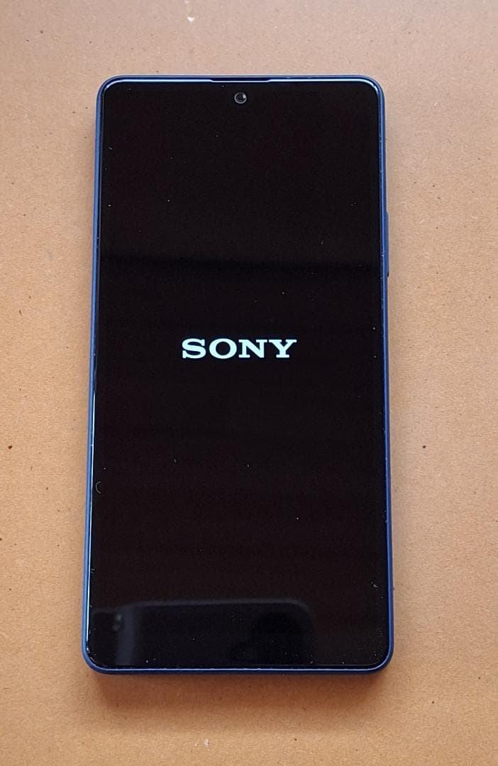 【美品/外箱付】Xperia Ace III SOG08 ブルー SIMフリー