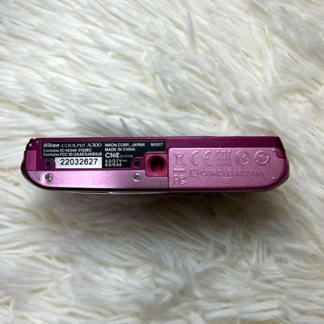 Nikon COOLPIX 8倍ズーム A300 ピンク　デジタルカメラ