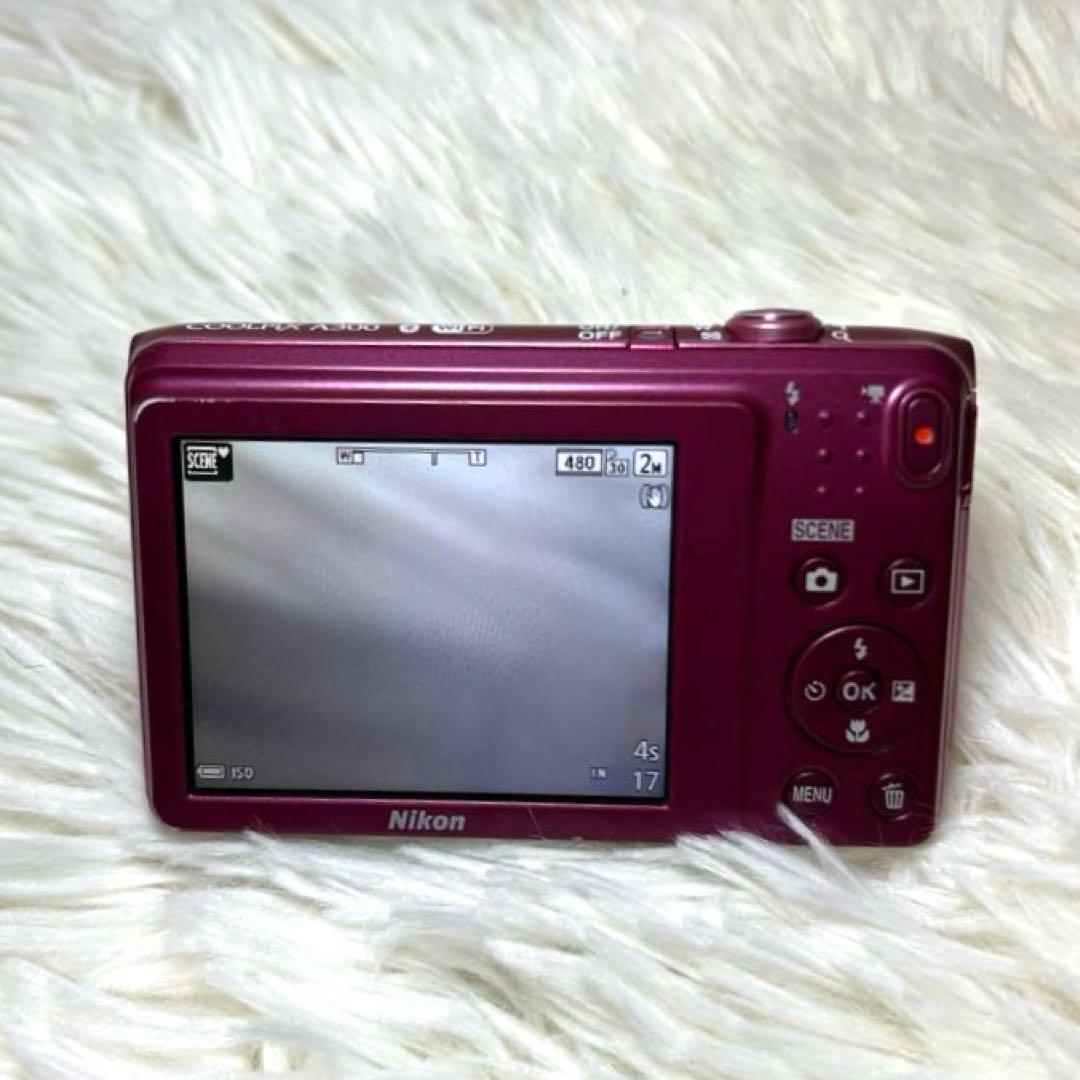 Nikon COOLPIX 8倍ズーム A300 ピンク　デジタルカメラ
