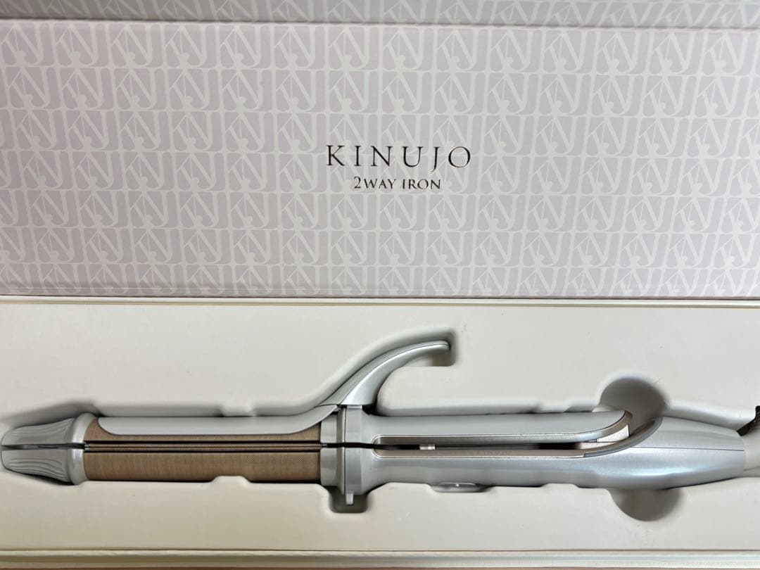 KINUJYO 2WAY IRON カール&ストレートヘアアイロン 26mm