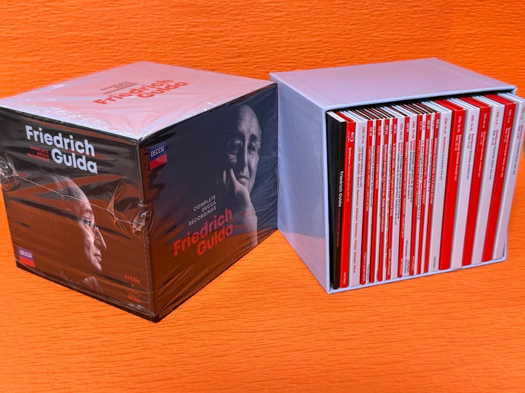 グルダ：DECCA録音全集（41CD＋Blu-ray Audio）BOXセット