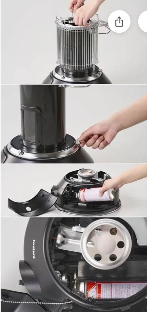 【未使用級】iwatani マル暖 カセットガスストーブ