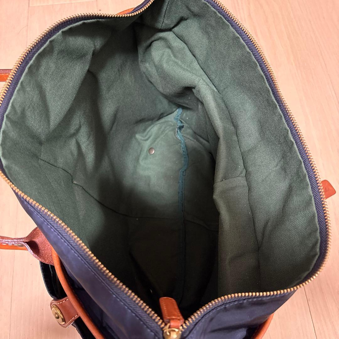 Felisi フェリージ 9236/DS トートバッグ ネイビーブラウン レザー