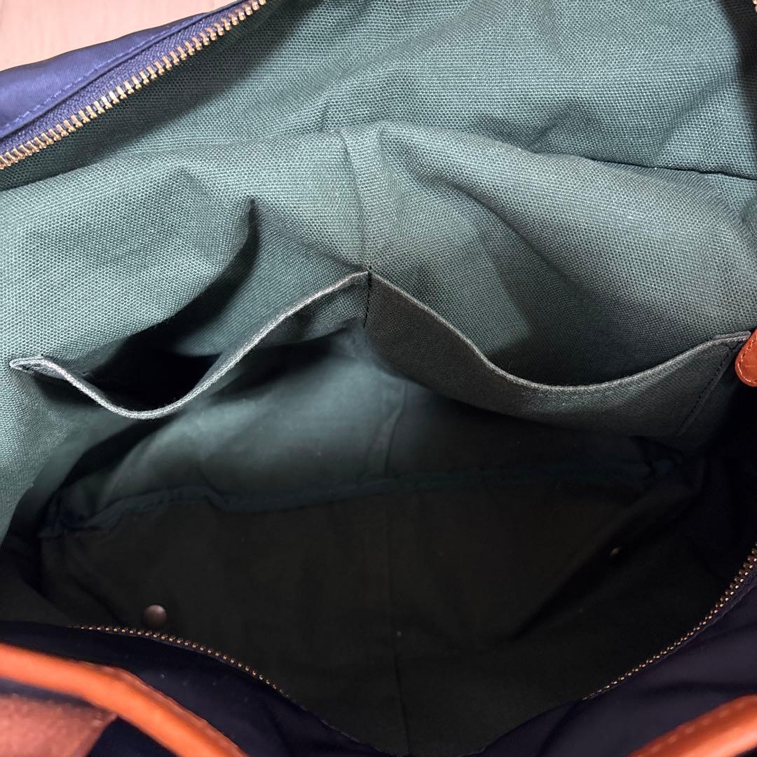 Felisi フェリージ 9236/DS トートバッグ ネイビーブラウン レザー