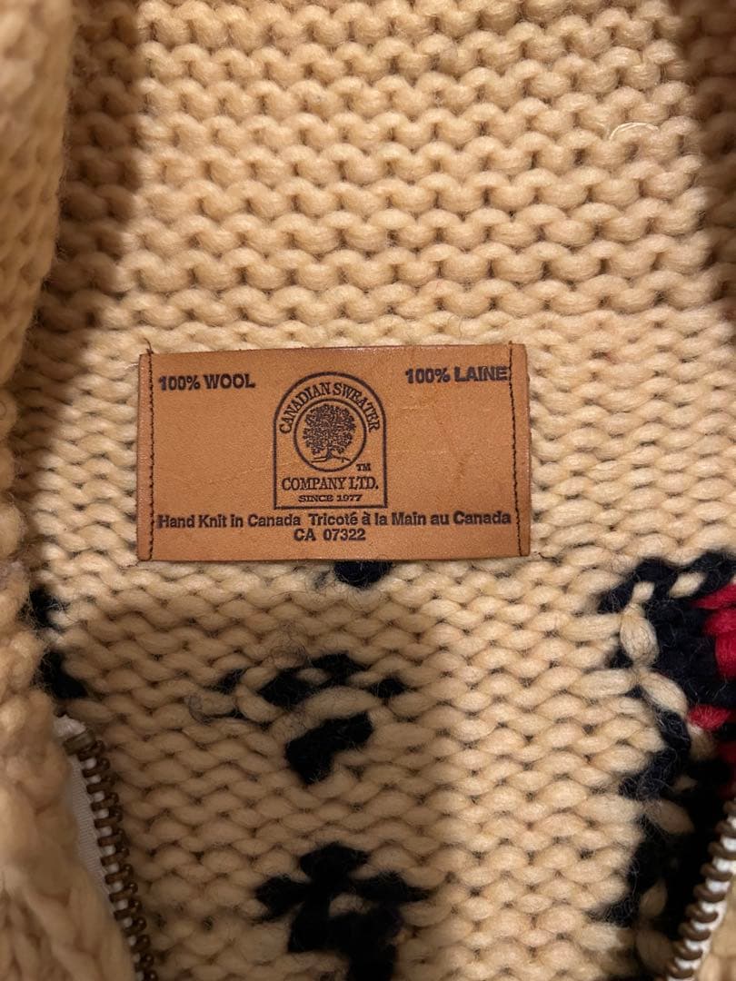 サ*ラ様 90’s 希少　カナディアンセーター　カウチン