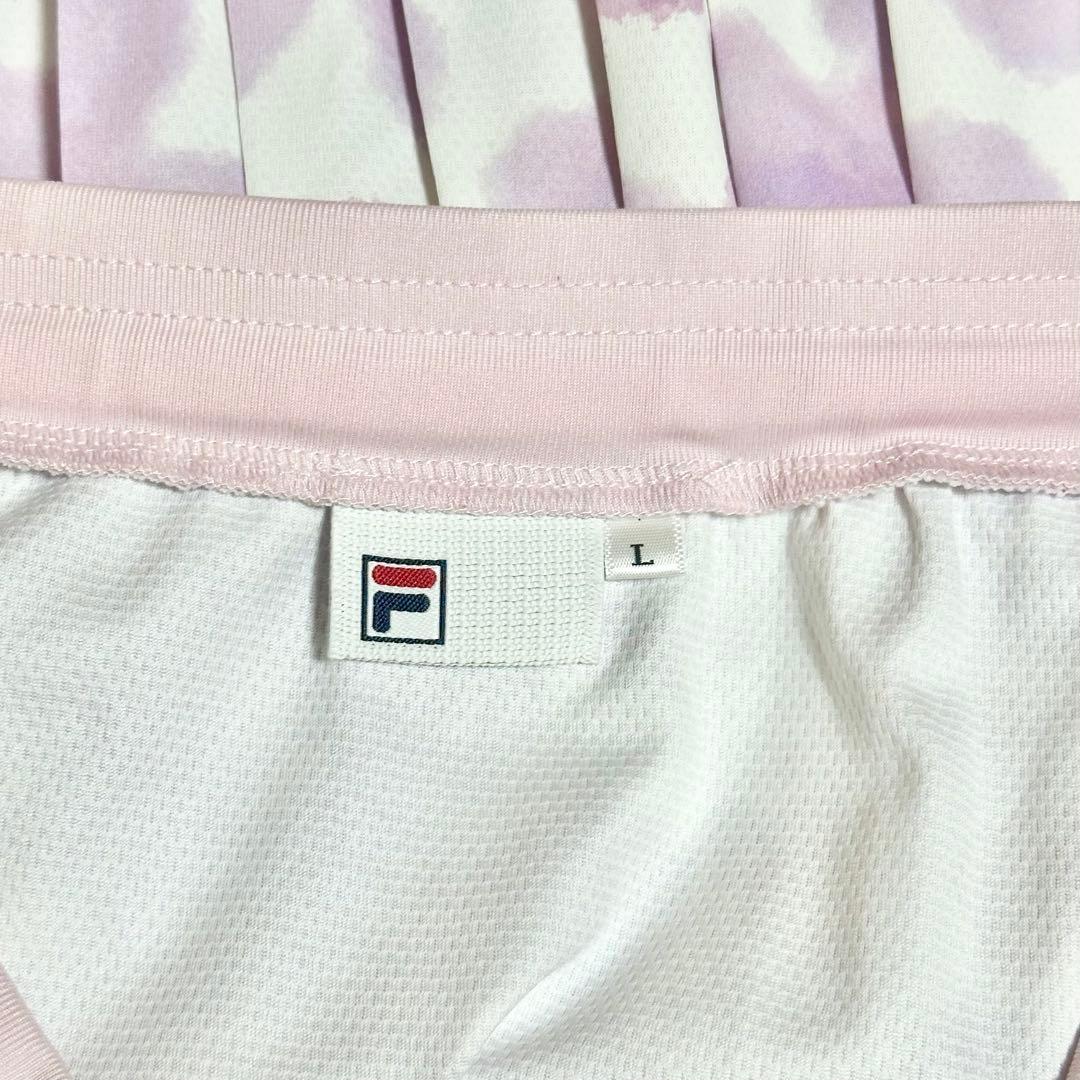 FILA 花柄　テニスウェア Lサイズ
