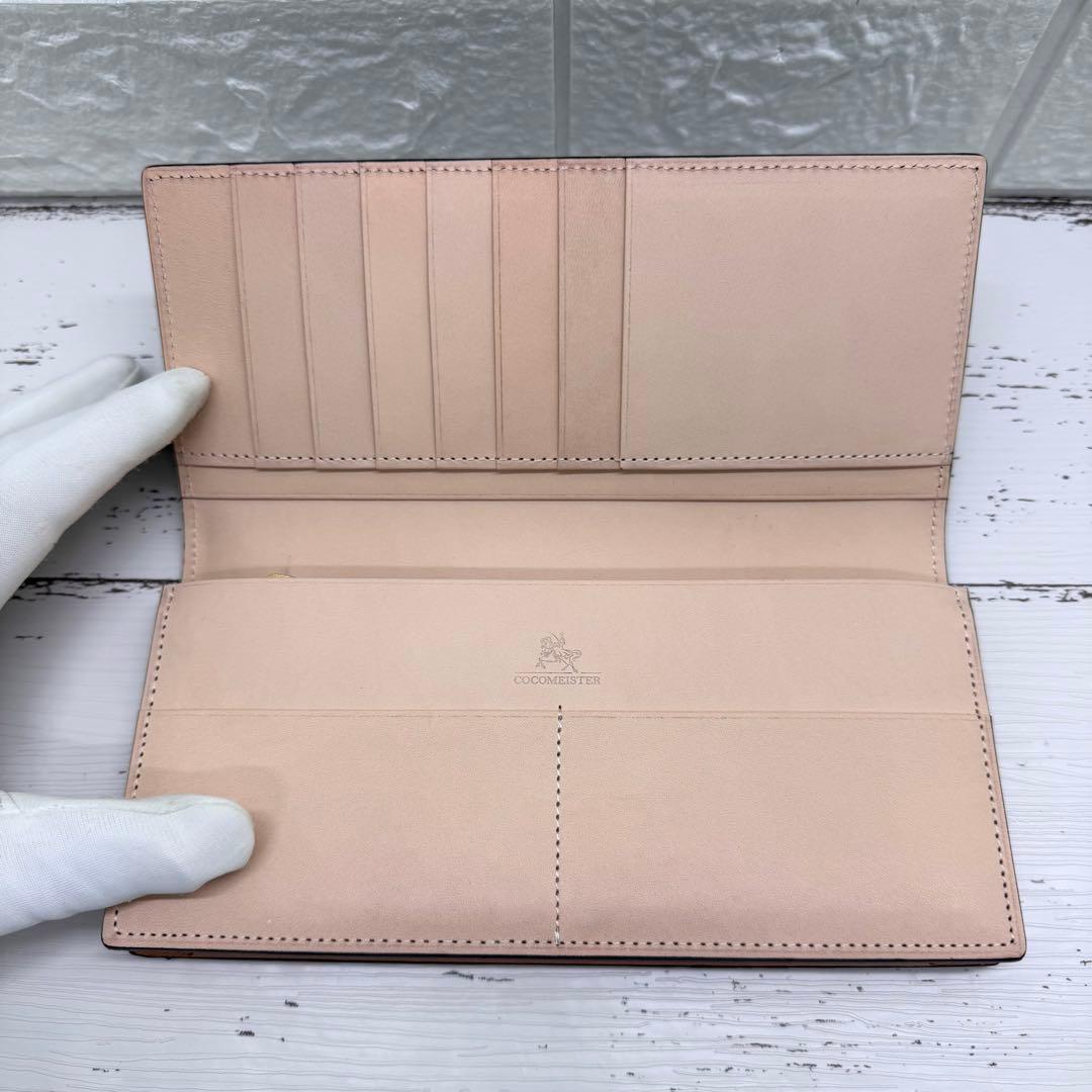 新品・未使用　ココマイスター　ブライドルインペリアルウォレット　レザー　茶色