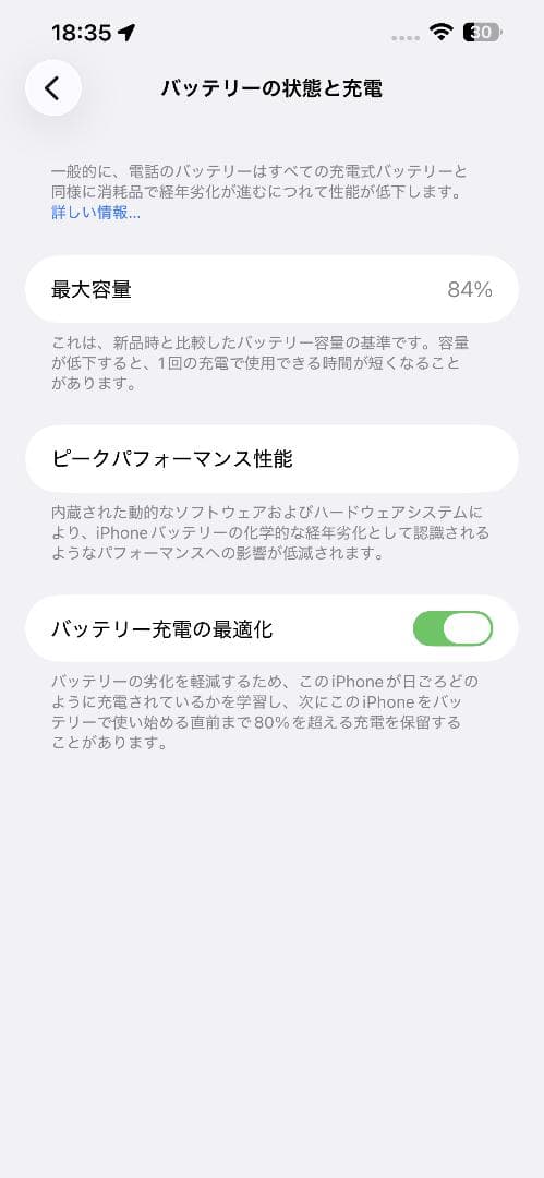 Apple iPhone 13 Pro Max 256GB シエラブルー 84%