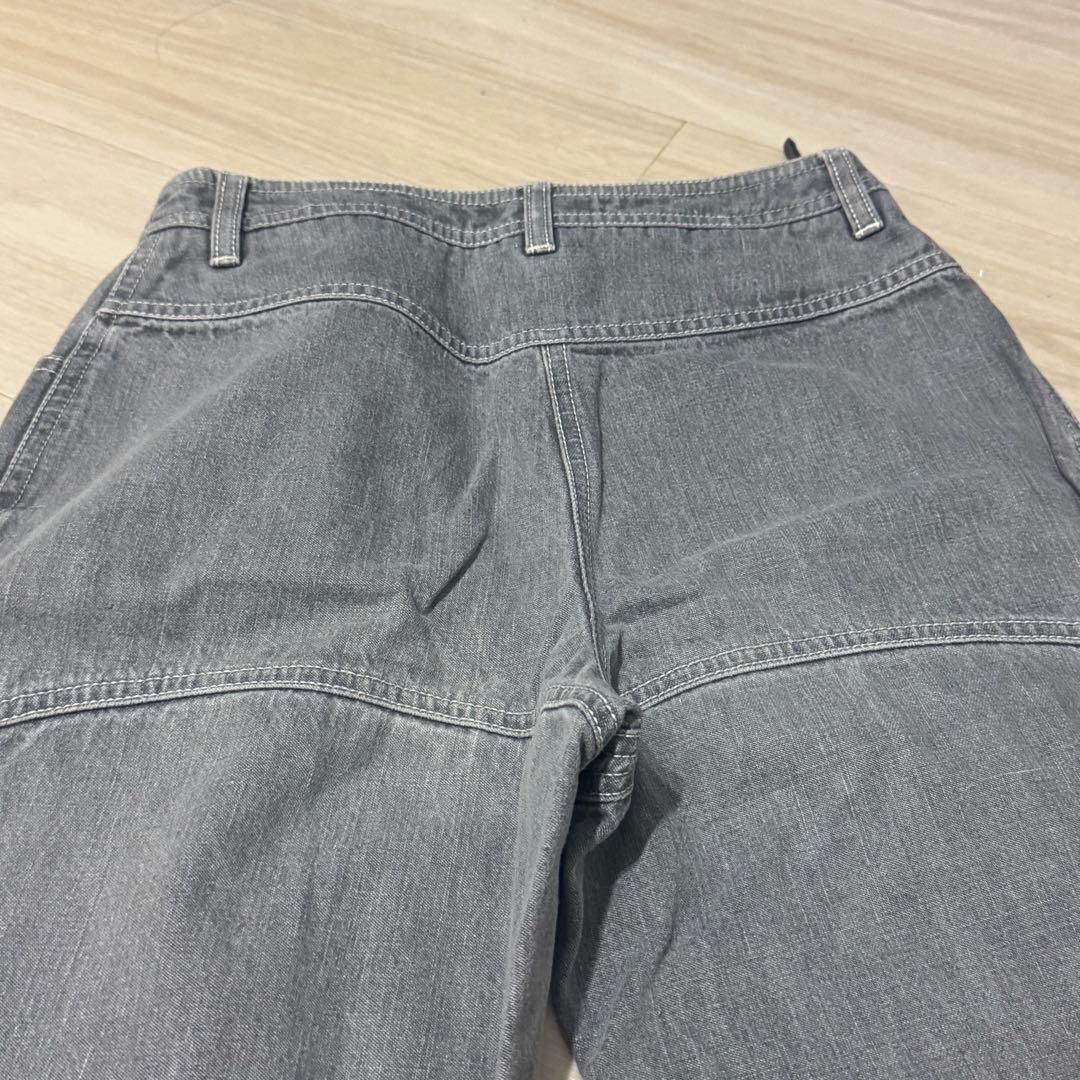 chanel デニム フレアパンツ ココマーク ラインストーン