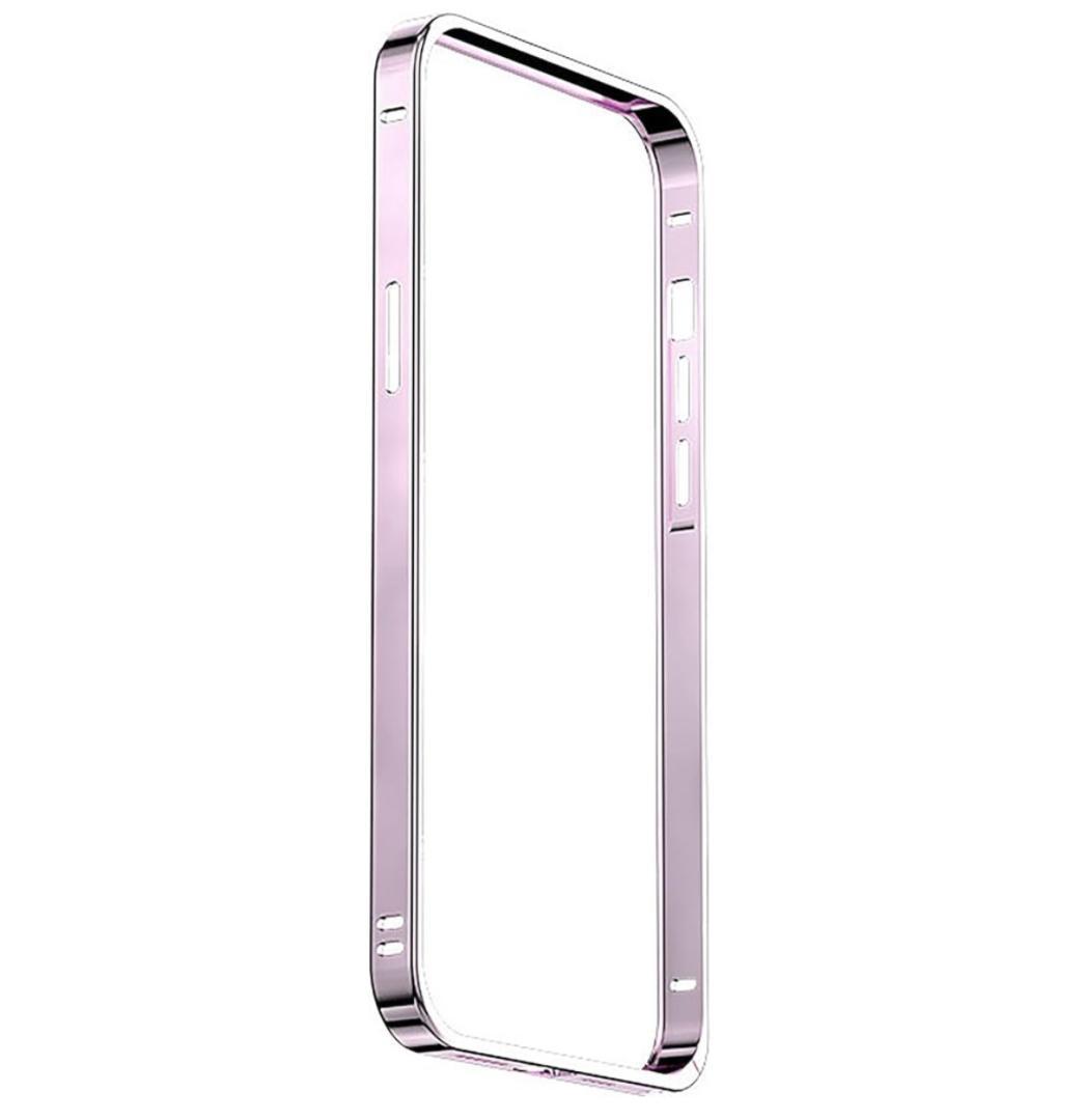 【値下げ】ピンク ストーン装飾 バンパーフレーム