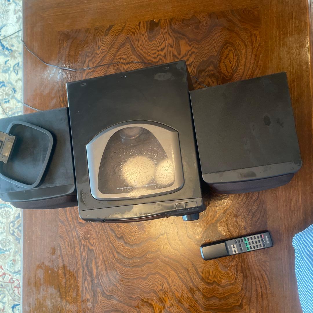 AIWA xg-303CDカセットステレオリモコン付き