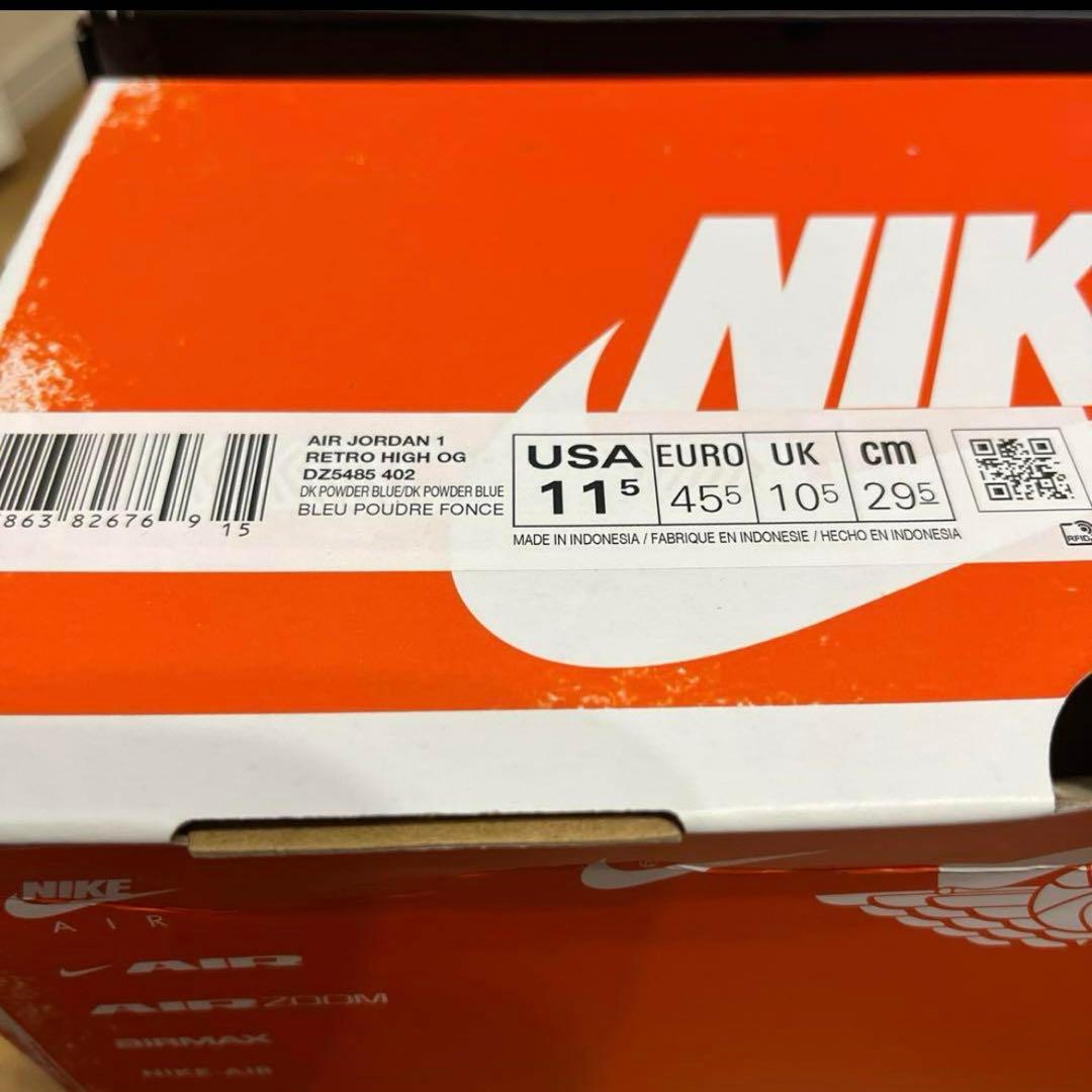 29.5cm NIKE AJ1レトロHIGH OG UNC Reimagined