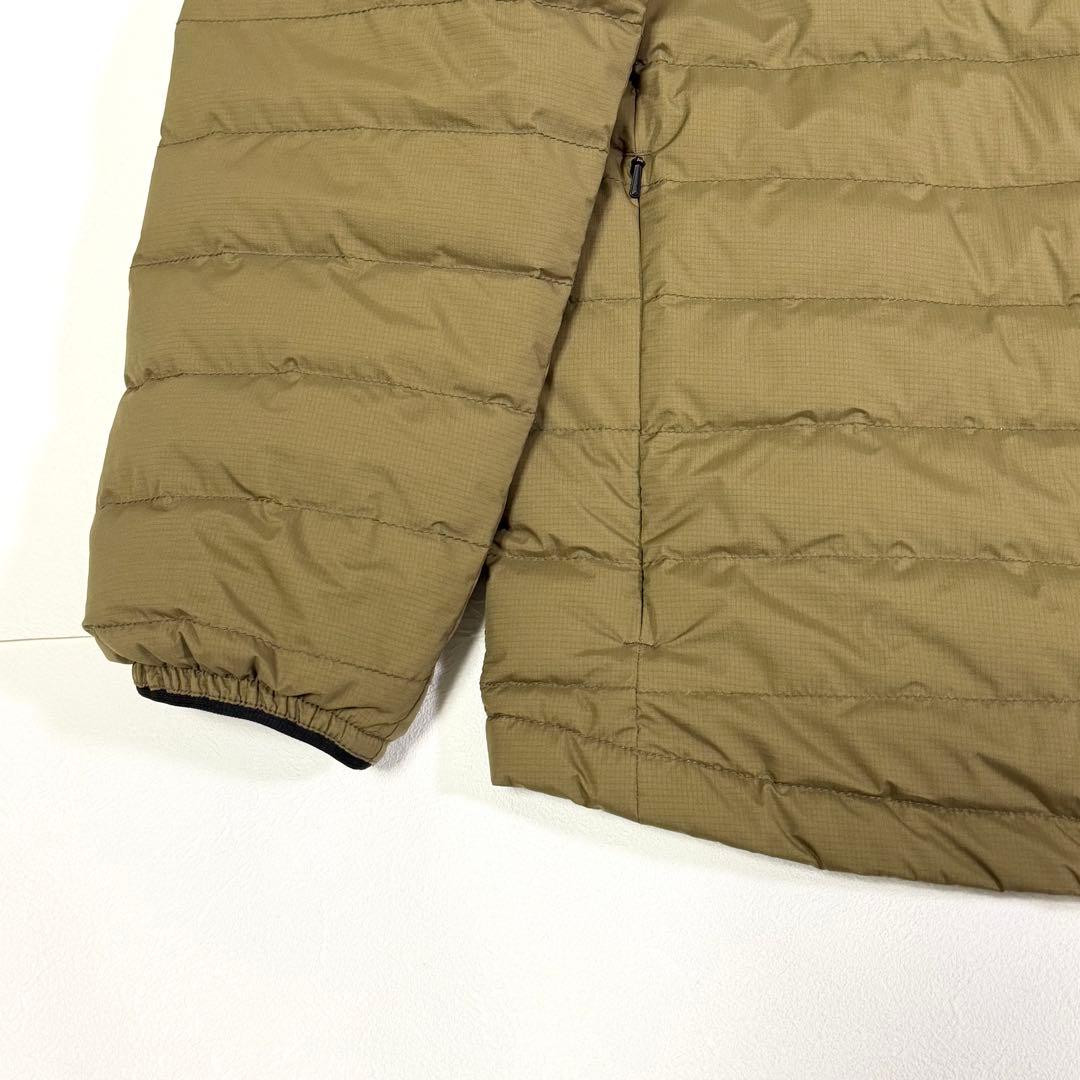 ナンガ ムーンロイド ホワイトレーベル ダウンカーディガン ベージュ XL