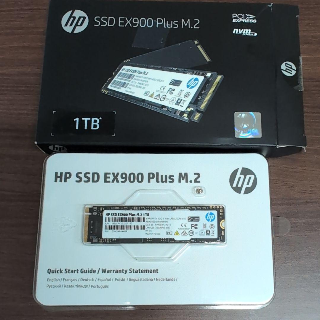 外付けハードディスク・ドライブ HP SSD EX900 Plus M.2