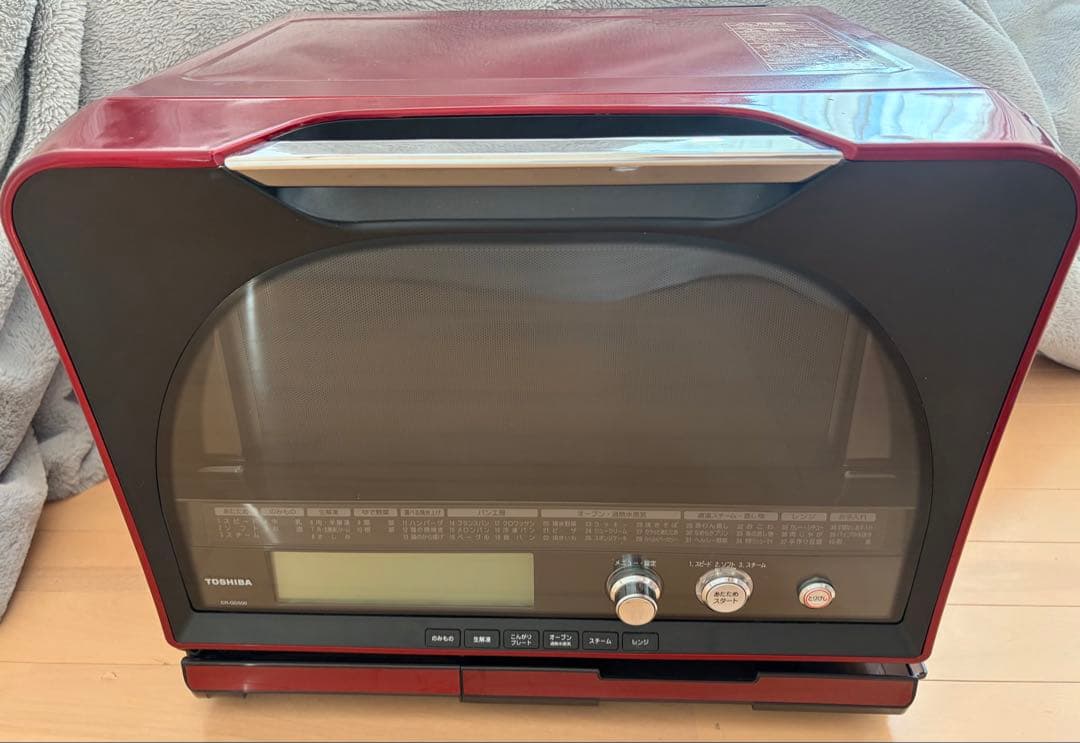 ER-GD500 石窯ドーム オーブンレンジ 赤 ジャンク品