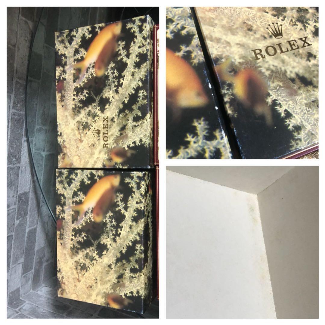 ロレックス　時計ケース　花柄刺繍　希少、ギャランティ