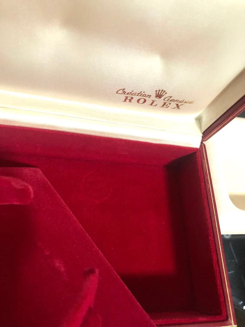 ロレックス　時計ケース　花柄刺繍　希少、ギャランティ