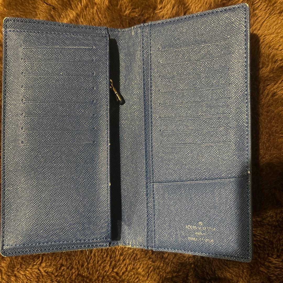 Louis Vuitton Supreme デニム長財布